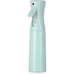 unbreakable continuous water mister spray bottle for hair refillable empty plastic ultra fine mist